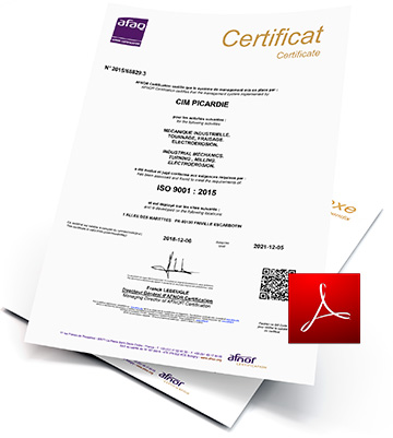 Politique qualite et certification iso 9001 2015